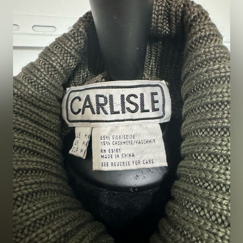 VTG Carlisle women’s medium turtleneck sweater - Picture 7 of 11